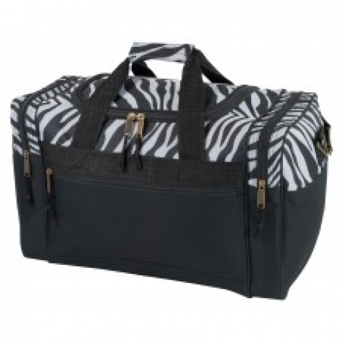 BDI369 Zebra Duffel Bag