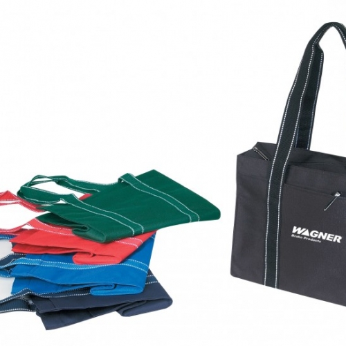 TPI119:  	POLY ZIPPER TOTE BAG