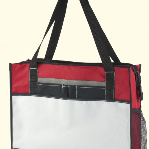 TPI173 Poly Zippered Tote