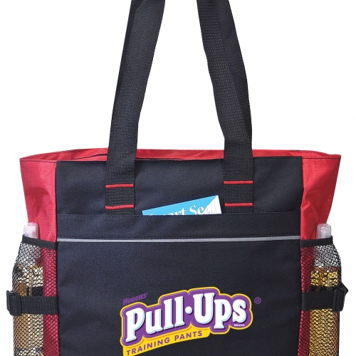 TPI176 Poly Zippered Tote